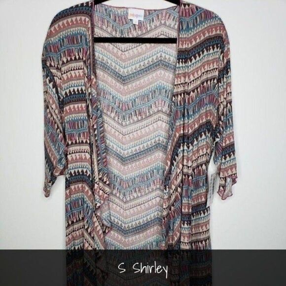 LuLaRoe Shirley Kimono NWT Aztec Small Cover Up - Picture 1 of 2